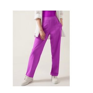 NWT Athleta Brooklyn Heights pant in purple